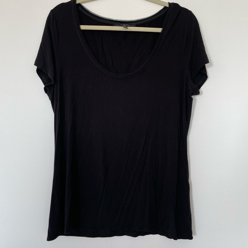 White House Black Market black shirt